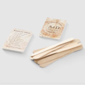 木素朴の結婚式の日の時間帯土産 ハンドファン (組立なし)