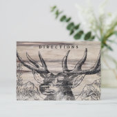 木素朴の結婚挿入カード エンクロージャーカード (スタンド正面)