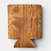 木素朴の背景の写真 缶クーラー (裏面)