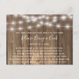 木素朴の赤ちゃんQ赤ちゃんシャワー予約カードを持参 インビテーションポストカード