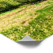 木素朴の風景の写真ポスター ポスター (角)