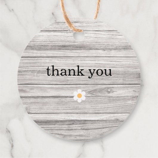 木素朴は感謝の意を結婚表した フェイバータグ (裏面)