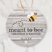 木素朴は感謝の意を結婚表した フェイバータグ (正面)