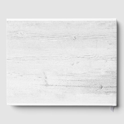 木素朴エレガント製ひま結婚わ納屋 ゲストブック (裏面)