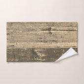 木素朴カスタマイズ名風呂用タオル バスタオルセット (ハンドタオル)