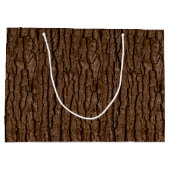 木素朴フェイク粒の樹皮 ラージペーパーバッグ (裏面)