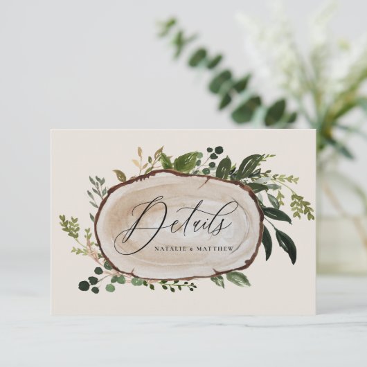 木素朴切り結婚詳細 セーブザデート (スタンド正面)