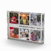 木素朴家写真コラージュの家名 フォトブロック (右)