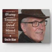 木素朴家写真記念碑 フォトプラーク (正面)