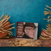 木素朴家写真記念碑 フォトプラーク (側面)