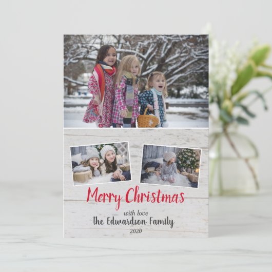 木素朴家写真集メリークリスマス シーズンカード (スタンド正面)