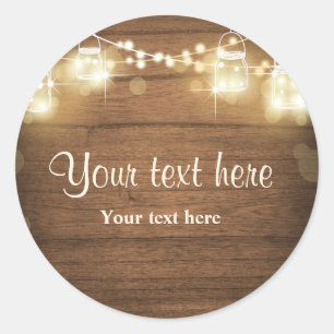 木素朴封筒用シールエレガント ラウンドシール