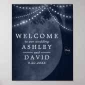 木素朴彫りイニシャルストリングラ結婚イト ポスター (正面)