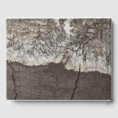 木素朴彫り木材ハート結婚ズ ゲストブック (裏面)