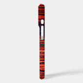 木素朴暗褐色アンティーク真鍮ロック Case-Mate iPhoneケース (裏面 / 左)