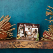 木素朴書3写真モマ最高のイエバー フォトプラーク (側面)