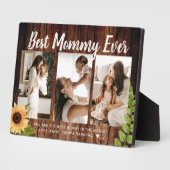 木素朴書3写真モマ最高のイエバー フォトプラーク (側面)