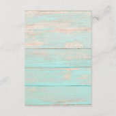 木素朴材ターコイズフローラ詳細/方向 エンクロージャーカード (裏面)