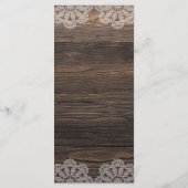 木素朴材フローラストリングラ結婚イトのメニュー メニュー (裏面)