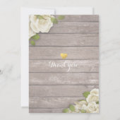 木素朴材フローラ弦ライトバチェロレッテ 招待状 (裏面)