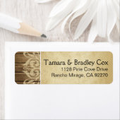 木素朴材 |ブラウン・タン ラベル (インサイチュ)