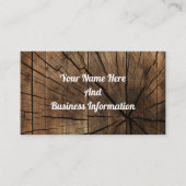 木素朴材 名刺 (正面)