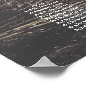 木素朴材・弦材のライトテーブルの座席表2 ポスター (角)