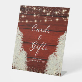 木素朴材 |文字列ライト |木のカードとギフト 台座サイン