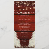 木素朴材 |文字列ライト |木結婚の メニュー (正面)