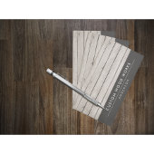 木素朴材 – Woodwork Business Card 名刺