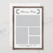 木素朴枠 シーズンカード (正面/裏面)