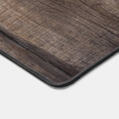 木素朴模様モノグラムのスクリプト名の年 デスクマット (コーナー)