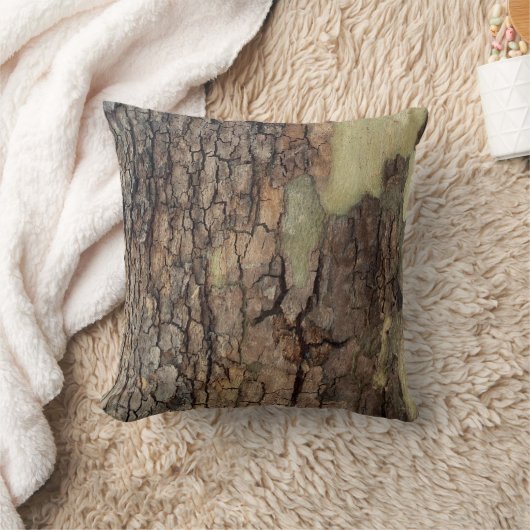 木素朴皮 クッション (ブランケット)