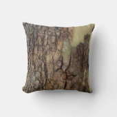 木素朴皮 クッション (正面)