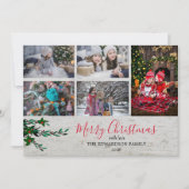 木素朴科コラージュベリー シーズンカード (正面)