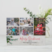 木素朴科コラージュベリー シーズンカード (スタンド正面)