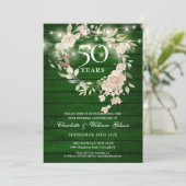 木素朴糸ライトフローラ50周年記念 招待状 (スタンド正面)