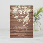 木素朴糸ライトフローラ50周年記念 招待状 (スタンド正面)