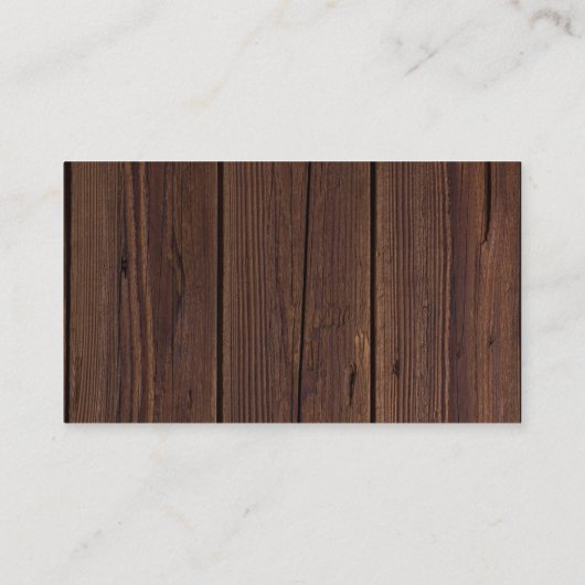 木素朴糸ライトレース結婚式レセプション エンクロージャーカード (裏面)