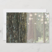 木素朴結婚の | Country Twingle Lights 招待状 (裏面)