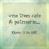 木素朴自然取り外し可能なビニール窓の固着 ウィンドウサイン (シート3)