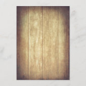 木素朴舎のストリングライト情報 エンクロージャーカード (裏面)