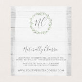 木素朴葉の枝ありがとう (内部フラット)