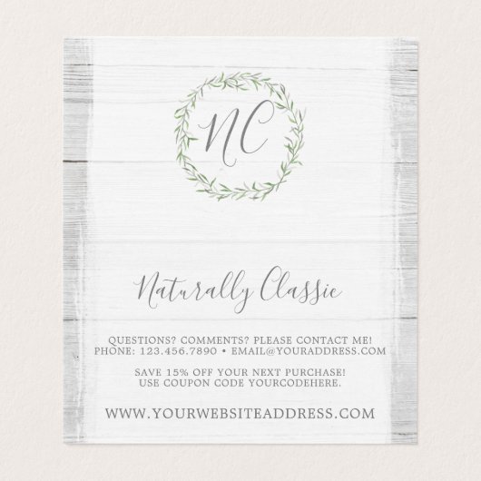 木素朴葉の枝ありがとう (内部フラット)