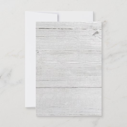 木素朴葉リース保存日 招待状 (裏面)