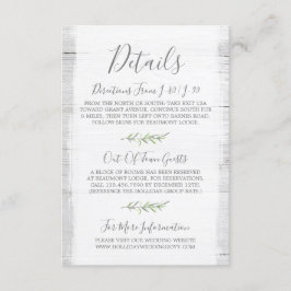 木素朴葉詳細/アクセス情報 エンクロージャーカード