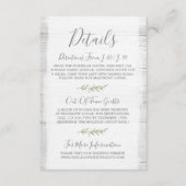 木素朴葉詳細/アクセス情報 エンクロージャーカード (正面)