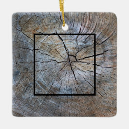 木素朴輪動揺して木素樹 セラミックオーナメント