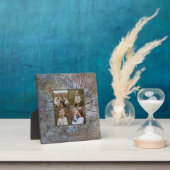 木素朴輪動揺して木素樹 フォトプラーク (インサイチュ)