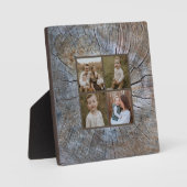 木素朴輪動揺して木素樹 フォトプラーク (正面)